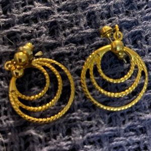 Hoop earrings
